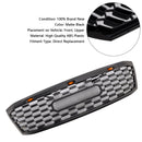 Toyota Hilux N70 2005-2011 Black Grill Front Bumper Upper Grille With LED & Letter-6