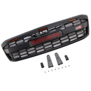 Toyota Hilux 2005-2011 N70 GR Style Grill Parachoques delantero Rejilla de repuesto negra mate con LED + letra roja-12