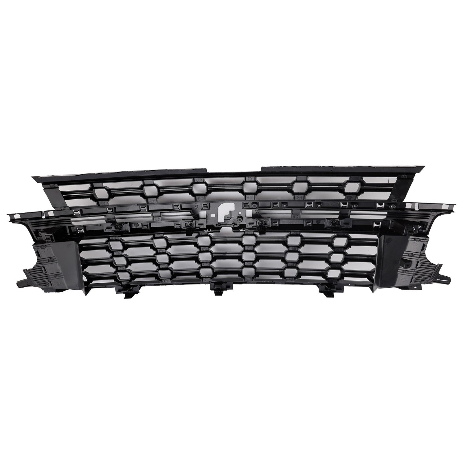Front Grill For Chevrolet Tahoe / Suburban 2021-2024 Z71-Look Black Air Intake Radiator Bumper Grille