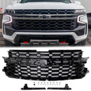 2021-2024 Chevrolet Tahoe/Suburban Z71 Style Griglia anteriore Paraurti anteriore superiore Griglia sostitutiva nera-3