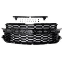 2021-2024 Chevrolet Tahoe/Suburban Z71 Style Griglia anteriore Paraurti anteriore superiore Griglia sostitutiva nera-8