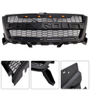 2016–2020 Chevrolet Colorado, mattschwarzer Frontgrill, obere Stoßstange, Wabengitter mit LED-Licht-5