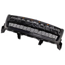 2016–2020 Chevrolet Colorado, mattschwarzer Frontgrill, obere Stoßstange, Wabengitter mit LED-Licht-12