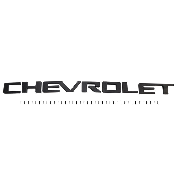 2016–2020 Chevrolet Colorado, mattschwarzer Frontgrill, obere Stoßstange, Wabengitter mit LED-Licht