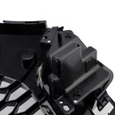 Audi Q3/SQ3 2016-2018 RSQ3-stijl honingraatgrill voorbumper vervangende zwarte grille met ring Embelm-7