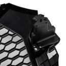 Parrilla de panal estilo Audi Q3/SQ3 RSQ3 2016-2018, repuesto de parachoques delantero, parrilla negra con emblema de anillo-7