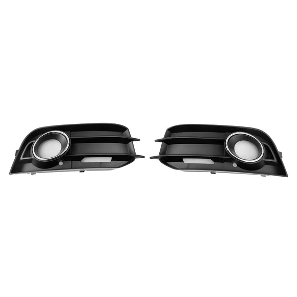 Audi A1 8X 2010-2014 Luz de Nevoeiro Grill Amortecedor Dianteiro Favo de Mel Preto Tampa Inferior Grill 8X0807681A 8X0807682A