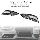 2013-2016 Audi A4 B8.5 a nido d'ape fendinebbia griglia paraurti anteriore copertura inferiore griglia nera 8K0807681K 8K0807682K-29