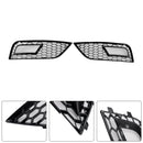 2013-2016 Audi A4 B8.5 a nido d'ape fendinebbia griglia paraurti anteriore copertura inferiore griglia nera 8K0807681K 8K0807682K-4