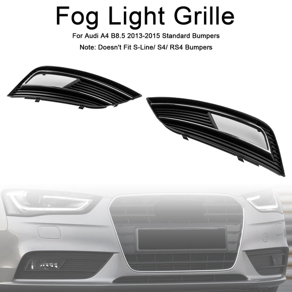 2013-2016 Audi A4 B8.5 a nido d'ape fendinebbia griglia paraurti anteriore copertura inferiore griglia nera 8K0807681K 8K0807682K