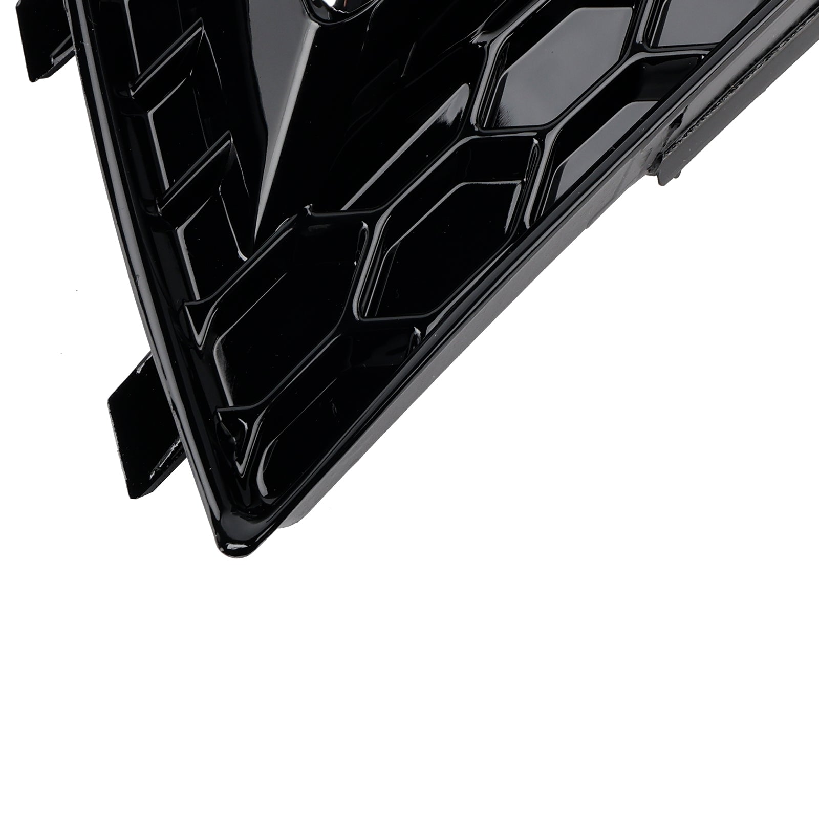 2013-2016 Audi A4 B8.5 Rejilla de luz antiniebla tipo panal parachoques delantero cubierta inferior parrilla negra 8K0807681K 8K0807682K