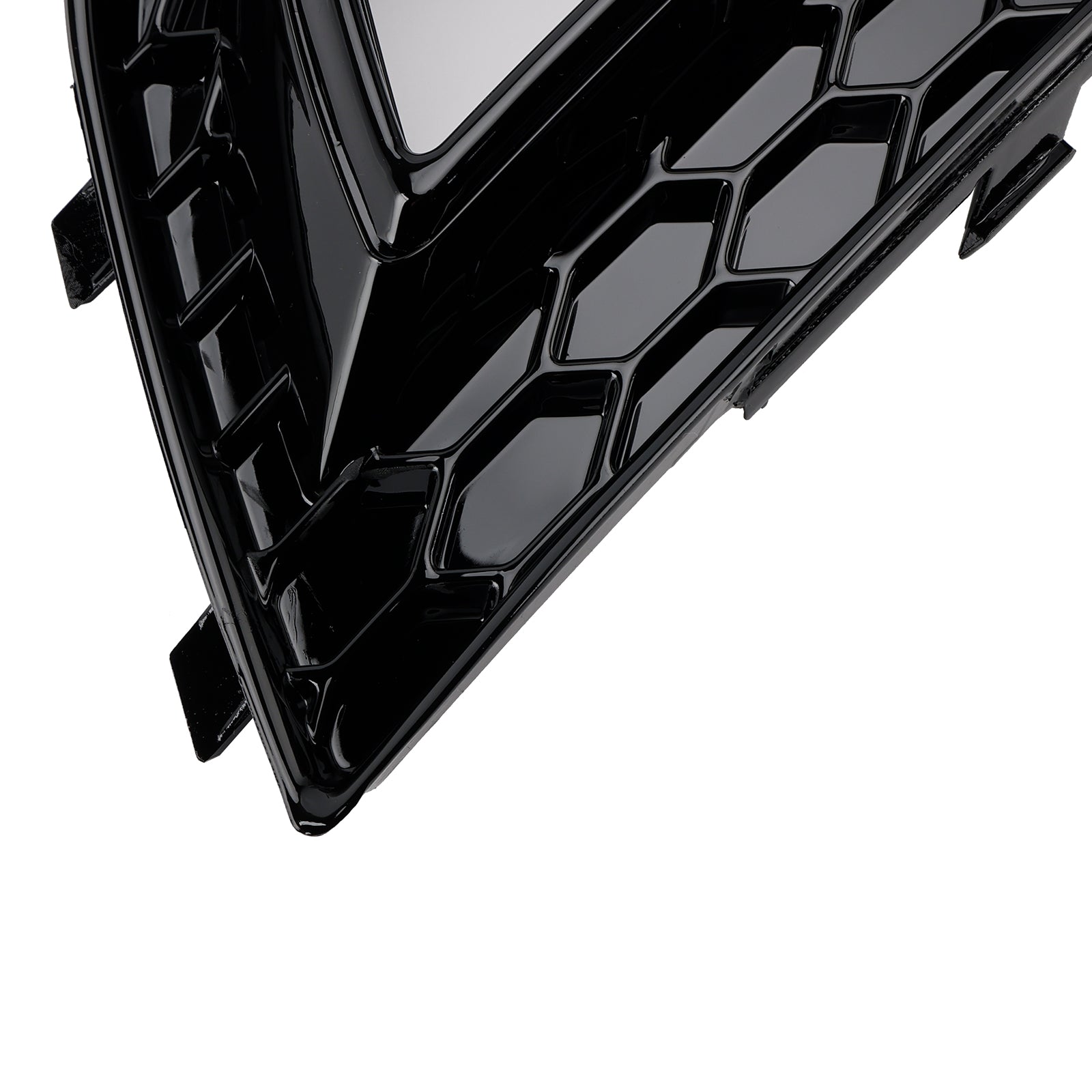 2013-2016 Audi A4 B8.5 Rejilla de luz antiniebla tipo panal parachoques delantero cubierta inferior parrilla negra 8K0807681K 8K0807682K