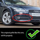 Audi TT MK2 2007-2010 Honingraat 2 STKS Mistlamp Cover Grille Voorbumper Lagere Zwarte Grill 8J0807682 8J0807681-2