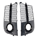 2011-2014 Audi TT MK2 S-Line/TTS Paraurti anteriore a nido d'ape Griglia fendinebbia Copertura inferiore nera-11