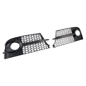 2011-2014 Audi TT MK2 S-Line/TTS nid d'abeille pare-chocs avant antibrouillard calandre inférieure noire couvercle de calandre - 0