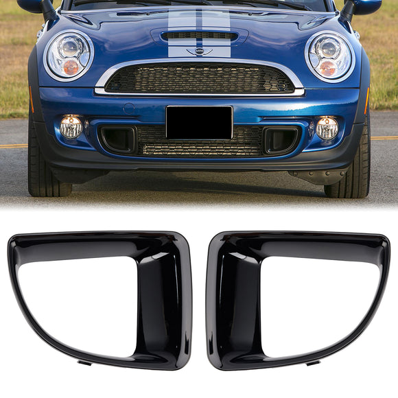 2010-2017 Mini R55 R56 R57 R58 R59 JCW S Glanzend Zwart Luchtkanaalframe vooraan 51117255117 51117255118