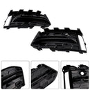 2023-2025 Audi A6 S Line/S6 C8 Facelift pare-chocs avant calandre inférieure 2 pièces calandre antibrouillard grille de couverture noire-5