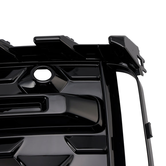 2023-2025 Audi A6 S Line/S6 C8 Facelift pare-chocs avant calandre inférieure 2 pièces calandre antibrouillard grille de couverture noire