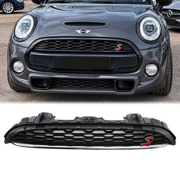 2014-2021 Mini Cooper F55 F56 F57 Zwart Mesh Grille Grill 51137335528