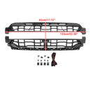 Raptor Style Grill For 2024-2026 Ford F150 Front Bumper Black Replacement Grille W/ LED Light & FORD Letter-6