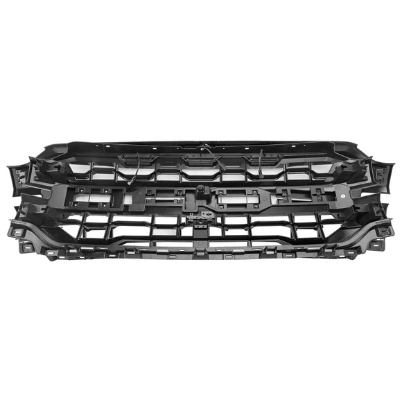 Calandre de Style Raptor pour pare-chocs avant Ford F150 2024 – 2025, Grille de remplacement noire avec lumière LED