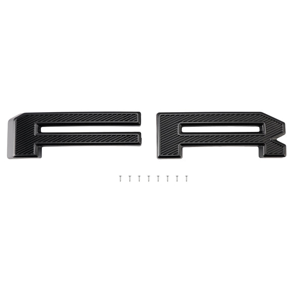 Calandre de Style Raptor pour pare-chocs avant Ford F150 2024 – 2025, Grille de remplacement noire avec lumière LED