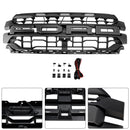 Calandre de Style Raptor pour pare-chocs avant Ford F150 2024 – 2025, Grille de remplacement noire avec lumière LED-9