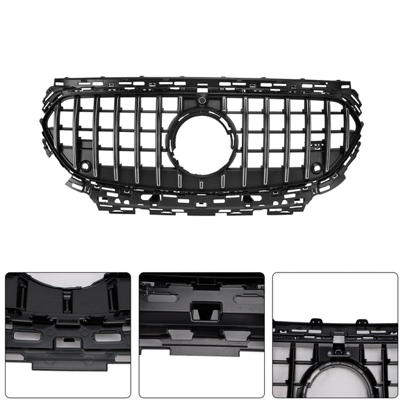 Mercedes-Benz Classe E 2024-2025 W214 Calandre de pare-chocs avant style GTR S214 X214, grille noire de remplacement