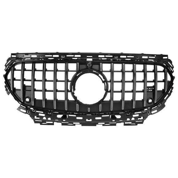Mercedes-Benz Classe E 2024-2025 W214 Calandre de pare-chocs avant style GTR S214 X214, grille noire de remplacement