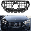 Mercedes-Benz E-Class 2023.5-2025 Front Grill Front Bumper GT Style Chrome Replacement Grill-18