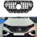 Mercedes-Benz Classe E 2024-2025 W214 Calandre de pare-chocs avant style GTR S214 X214, grille noire de remplacement-19