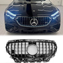 Mercedes-Benz Classe E 2024-2025 W214 Calandre de pare-chocs avant style GTR S214 X214, grille noire de remplacement-20