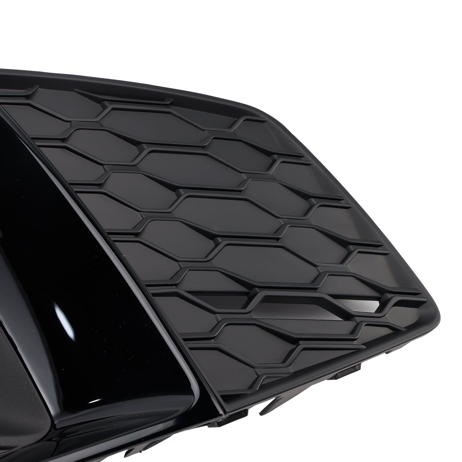 2020-2023 Audi A5 SLine / S5 Honeycomb Fog Light Grille 2PCS Front Bumper Lower Cover Black Grille 8W6807682T3Q7