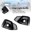 Griglia fendinebbia a nido d'ape Audi A5 SLine/S5 2020-2023, 2 pezzi, copertura inferiore paraurti anteriore, griglia nera 8W6807682T3Q7-10
