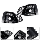 Griglia fendinebbia a nido d'ape Audi A5 SLine/S5 2020-2023, 2 pezzi, copertura inferiore paraurti anteriore, griglia nera 8W6807682T3Q7-12