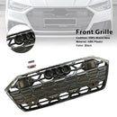 Audi A7 S7 C8 2019-2024 S7-stijl grille voorbumper zwarte grille met ACC-4