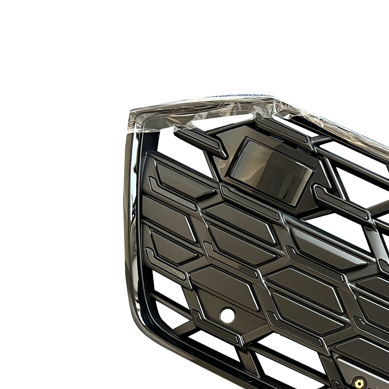 Audi A7 S7 C8 2019-2024 Rejilla estilo S7 Parachoques delantero Rejilla negra con ACC