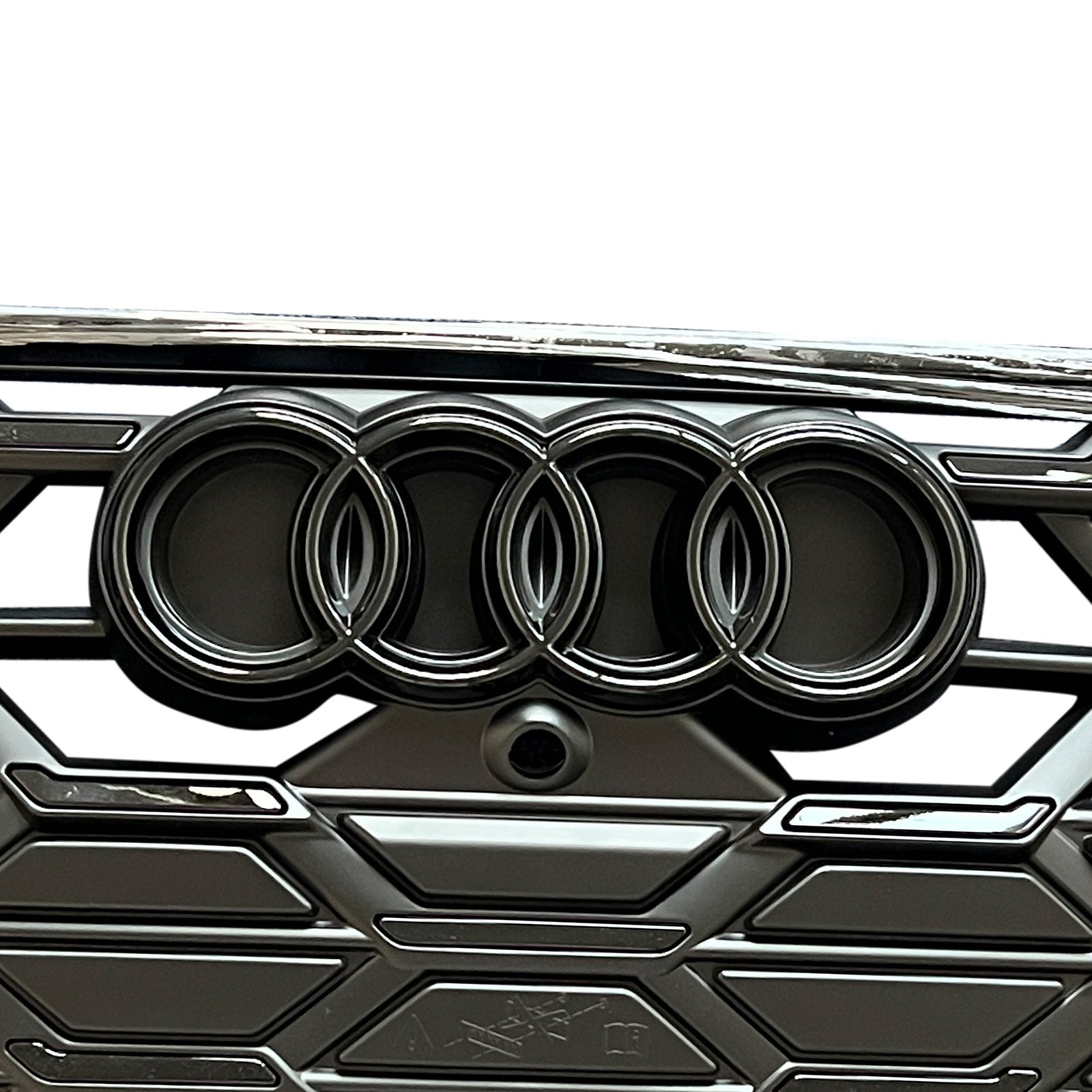 Audi A7 S7 C8 2019-2024 Rejilla estilo S7 Parachoques delantero Rejilla negra con ACC