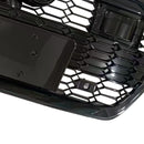 Griglia nera per paraurti anteriore Audi A7 S7 C8 2019-2024 con ACC-6