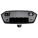 2019-2024 Audi A7 / A7 Sline / S7 C8 RS Style Grille Honeycomb Black Front Bumper Grill W/ ACC-10