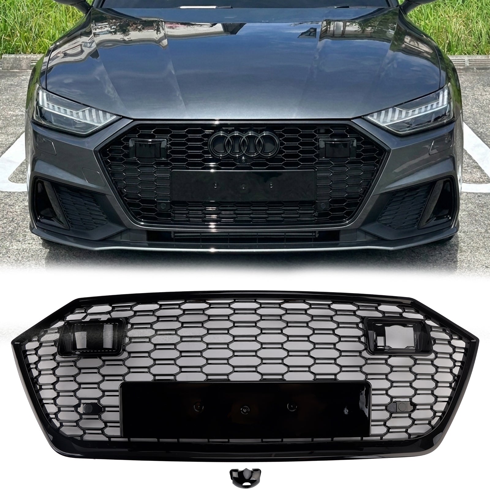 2019-2024 Audi A7 / A7 Sline / S7 C8 RS Style Grille Honeycomb