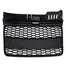 Audi A4 B7 2005-2008 RS Style Front Grille Upper Bumper Honeycomb Mesh Black Grill-9