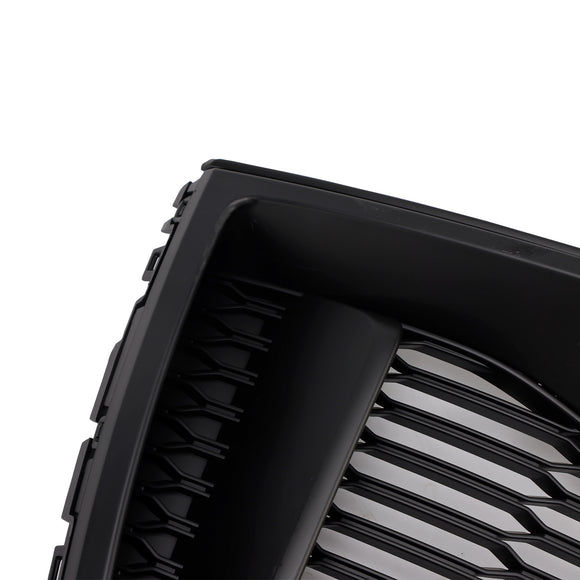 Audi Q8 S-Line/SQ8 2018-2023 2 STUKS Voorbumper Ondergrill Mistlampgrill Zwarte afdekking