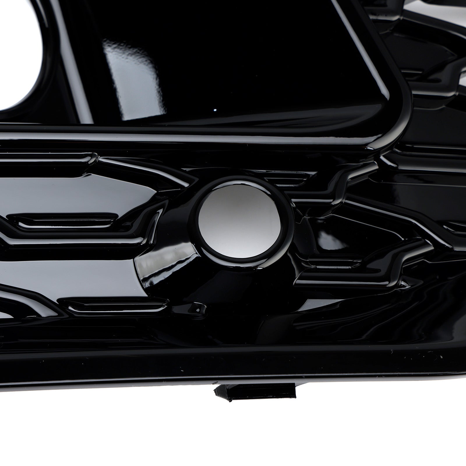 2021-2025 Audi Q5 Sline/ SQ5 Rejilla de luz antiniebla tipo panal parachoques delantero parrilla inferior cubierta negra