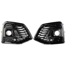 Calandre antibrouillard en nid d'abeille pour Audi Q5 S Line/ SQ5, pare-choc avant, couverture inférieure noire, 2021 – 2025