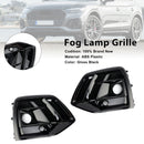 2021-2025 Audi Q5 Sline/SQ5 a nido d'ape Fendinebbia Griglia Paraurti anteriore Griglia inferiore Copertura nera-10