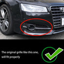 Audi A8/S8 2015-2017 Honingraat Mistlamp Grille 2 STKS Zwart Mistvoor Lowe Grill Cover-2