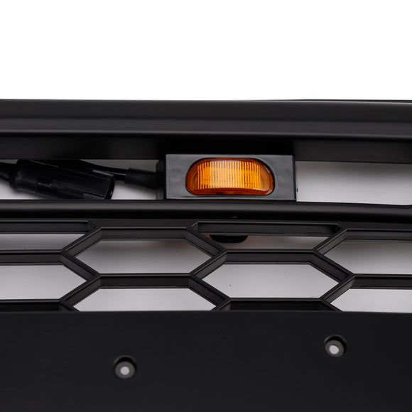 2019-2025 Ford Transit 150 250 350 350H Calandre de style Raptor Calandre de pare-chocs avant avec lumière LED