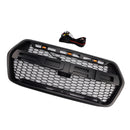 2019-2025 Ford Transit 150 250 350 350H Calandre de style Raptor Calandre de pare-chocs avant avec lumière LED-14