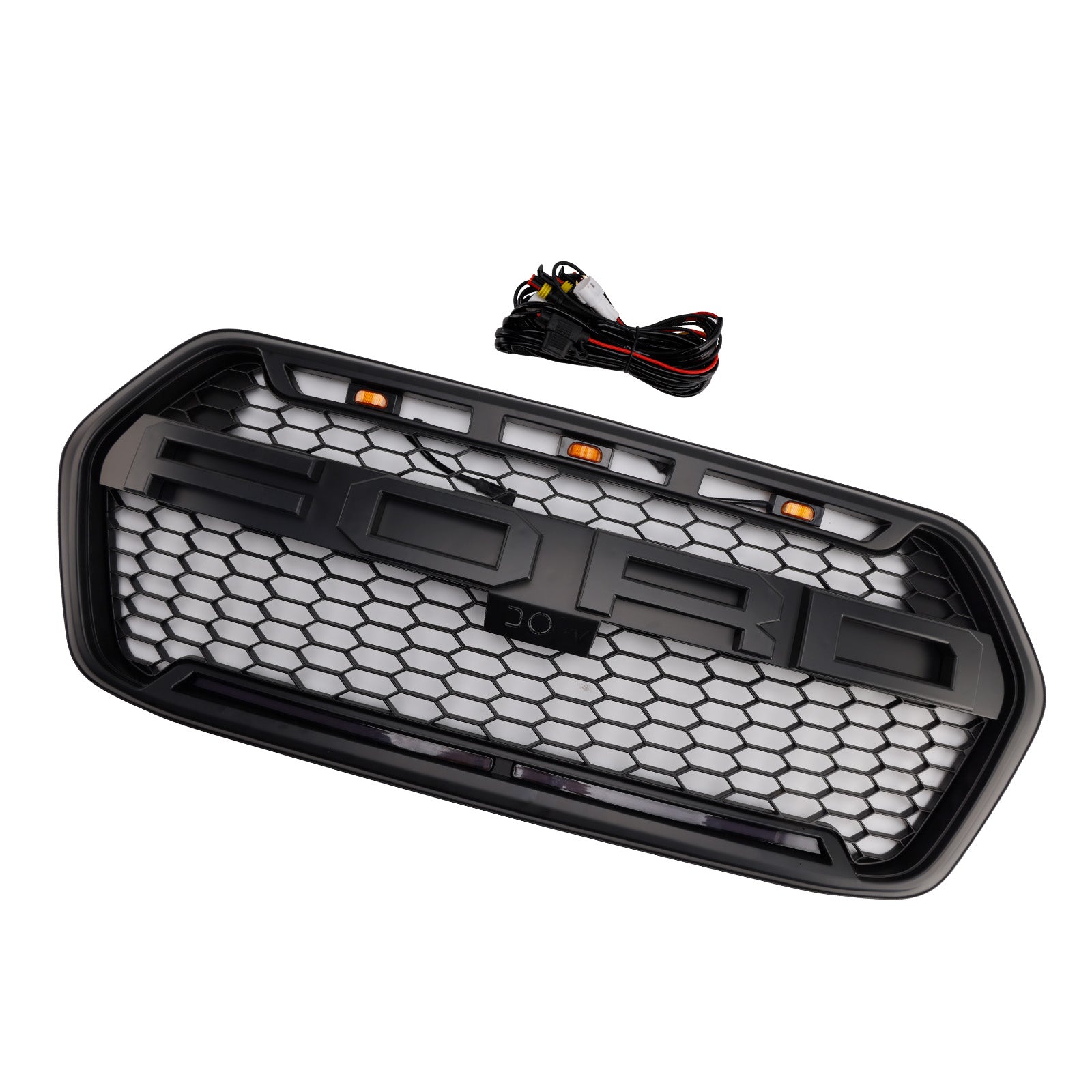 2019-2025 Ford Transit 150 250 350 350H Raptor Style Grille Front Bumper Grille With LED light